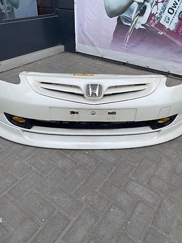 клыки на бампер: Бампер Honda, Б/у, Оригинал — 3