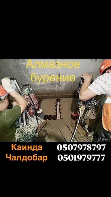 алмазная резка стен: Алмазное сверление и резка проемов - Алмазное бурение отверстий в — 6