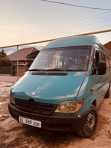 Mercedes-Benz Спринтер: 2004 г., 2.7 л, Кол менен иштөөчү, Дизель, Бус lalafo.kg да Mercedes-Benz Спринтер: 2004 г., 2.7 л, Кол менен иштөөчү, Дизель, Бус