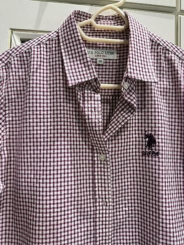 Рубашки: Рубашка U.S. Polo Assn. - Модель: классическая приталенная рубашка на — 2