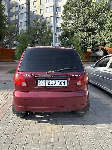 выбор номера о: Daewoo Matiz: 2007 г., 0.8 л, Автомат, Бензин, Хэтчбэк — 7