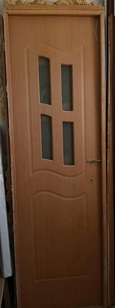 прихожая с зеркалом: Межкомнатные двери (2 шт.) - Материал: полотно с отделкой под — 2