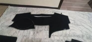 Алькантара Накидка на панель Toyota, цвет - Черный, Б/у, Самовывоз