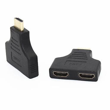 Переходник для монитора HDMI (M) - 2 x HDMI (F). HDMI - сплиттер