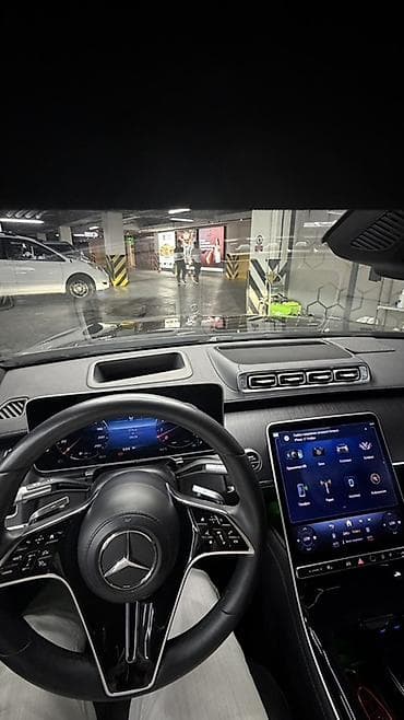Транспорт: Mercedes-Benz S-Class: 2023 г., 3 л, Автомат, Бензин, Седан — 6