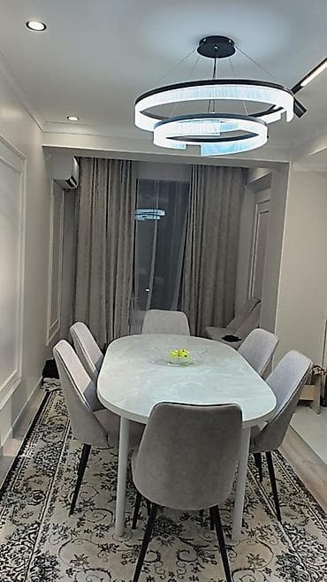 dinner table: Кухонный стол и стул, Новый, Бесплатная доставка, цвет - Белый — 3