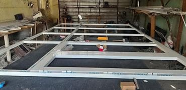 Перегородки на заказ: Алюминиевые перегородки окна двери и витражи Алюминий является высоко — 10