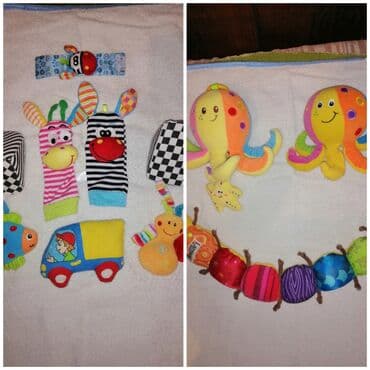 навесные игрушки на кроватку: Игрушки для ваших малышей на любой вкус. б/у. Состояние отличное — 8