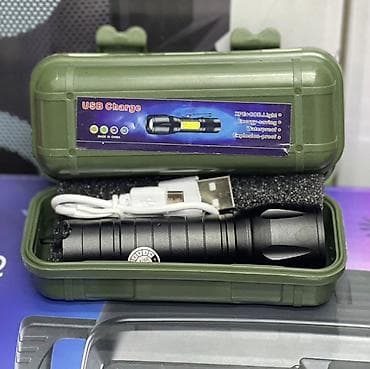 Перезаряжаемые LED‑фонари (несколько моделей) НОВИНКА 🔥🔥🔥 Фонарики 🔦