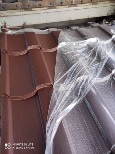 листы для крыши: Черепица Металлочерепица Адамант в ассортименте цветов, Профнастил в — 18