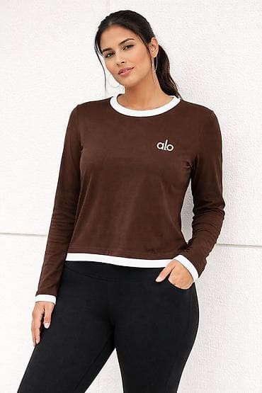 бишкек одежда оптом: Лонгслив, түсү - Кара, Өзбекстан, M — 3