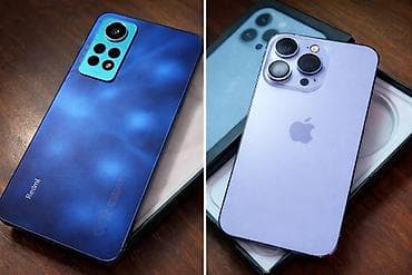 Техника и электроника: IPhone 15, Б/у, 128 ГБ, Оранжевый, Чехол, 72 % — 1