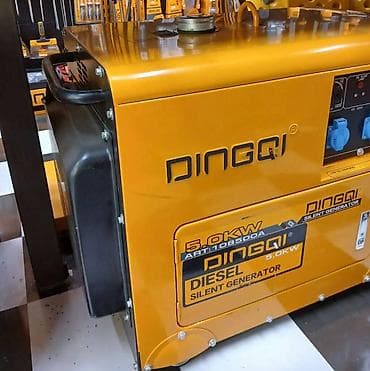 Генераторы: Дизельный генератор DINGQI Silent Generator 5.0 kW Основные — 2
