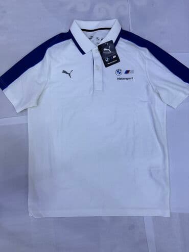 Рубашки: Мужская рубашка, M, Puma, Новый, цвет - Белый, Самовывоз — 2