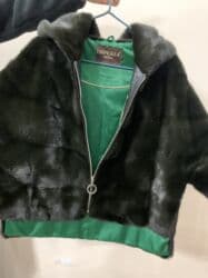 детские шапки с помпонами из натурального меха: Шуба, Норка, Кыска модель, Капюшону бар, L — 4