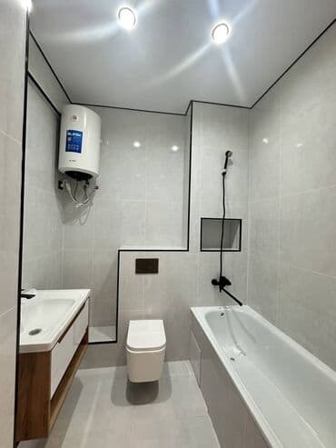 квартиры в рассрочку в бишкеке без первоначального взноса 2024: 2 комнаты, 48 м², Элитка, 3 этаж, Дизайнерский ремонт — 7