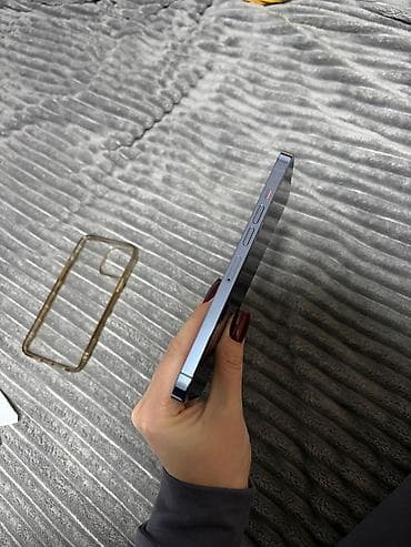 номер симка: IPhone 13 Pro, 512 ГБ, Sierra Blue, Чехол, 82 % — 6