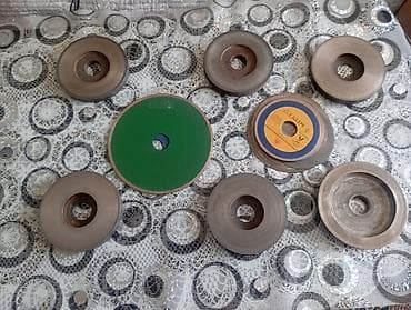 Алмазные и абразивные шлифовальные круги (набор) - Типы: профильные