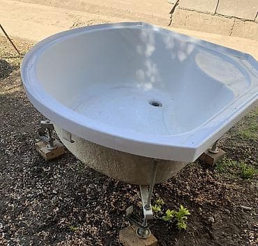 душевые поддоны бу: Душевая кабина. Угловая. Почти новая, Размер 85*85 — 4