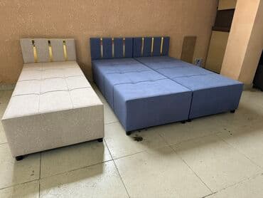 Кровать Односпальные кровати высокого качество паралон Россия ткань