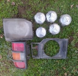 купить металлоискатель бу в бишкеке: Mitsubishi Паджеро. Колпаки-1500, задний стоп-4000, передняя фара - — 1