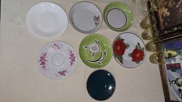 купить бизиборд: Тарелочки чайные, кофейные, десертные, Фарфор в золоте, классика — 1