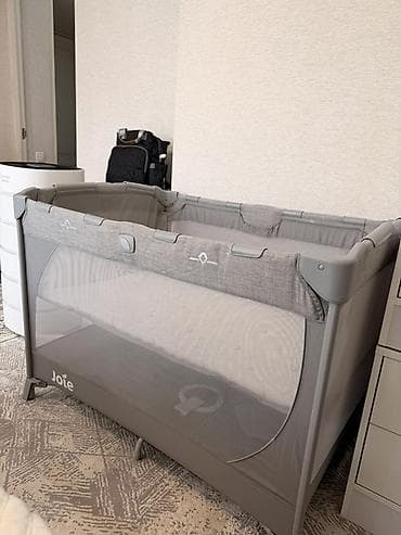 автолюлька graco junior: Набор для малыша: манеж-кровать Joie + пеленальный столик-вкладыш + — 2