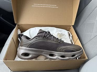 обувь подростковый: Кроссовки Loewe x On Running (модель Cloudtilt темно‑серый/шоколадный) — 2