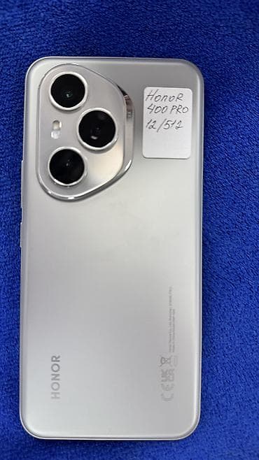 корейские телефоны: Honor 400 Pro, Б/у, 512 ГБ, цвет - Серый, В рассрочку, 2 SIM — 2