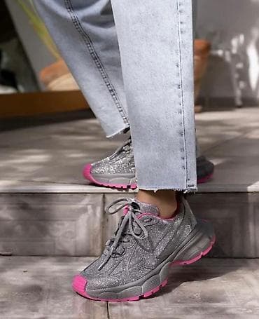 Мырзалардын бут кийими: Кроссовкалар, 39, Balenciaga, Жаңы, түсү - Күмүш, Өзү алып кетүү — 4