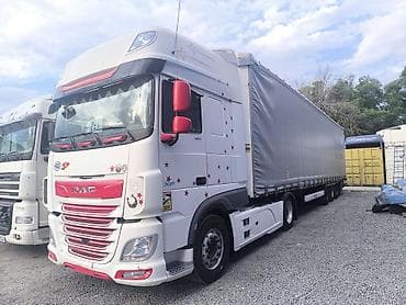 тент крыша: Тягач, DAF, 2018 г., Тентованный — 1