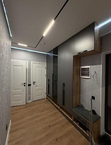 мкр кок жар квартиры: 2 комнаты, 61 м², Кок-Жар мкр 9 этаж, Дизайнерский ремонт — 6