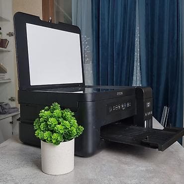 Принтеры: Продаю цветное МФУ Epson L4158 с заводской системой непрерывной подачи — 2