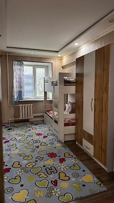 5: 3 комнаты, 66 м², Ошский рынок / базар 4 этаж, Евроремонт — 3