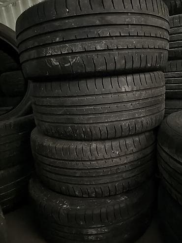 w210 55: Шины 245 / 45 / R 19, Лето, Б/у, Комплект, Германия, Pirelli — 1