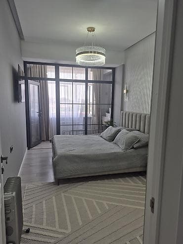 квартиры токмак: 3 комнаты, 89 м², Тунгуч мкр Элитка, 8 этаж, Дизайнерский ремонт — 3