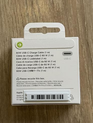 huawei e8372: Кабель Apple USB‑C 60W Charge Cable (1 м) - Тип: USB‑C ↔ USB‑C - — 2