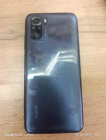 Redmi, Redmi Note 10, Б/у, 128 ГБ, цвет - Серый, 2 SIM