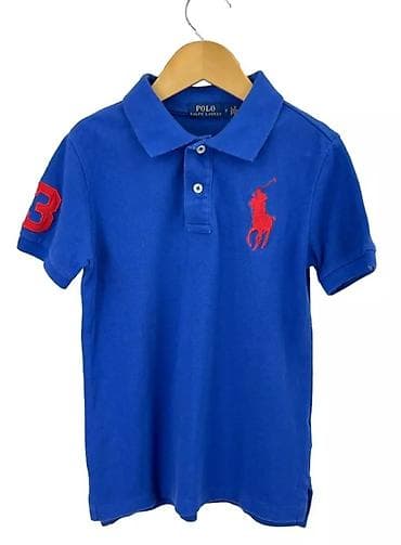 футболка с америки: Мужская футболка, S, Polo Ralph Lauren, Б/у, цвет - Синий, Самовывоз, Платная доставка — 2