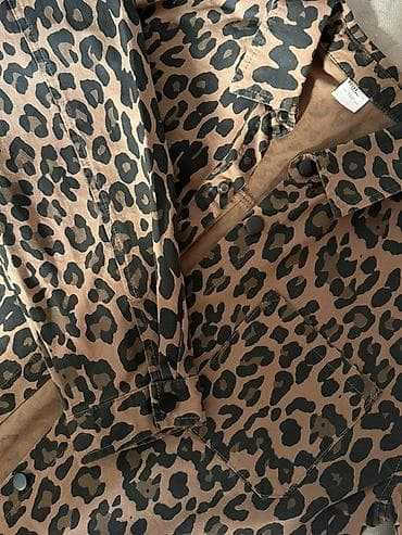leopard 7: Рубашка/легкая куртка с леопардовым принтом - Бренд: BELLE COSE - — 4