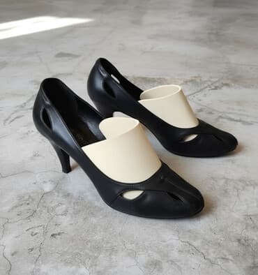 Туфли, 37, Б/у, цвет - Черный, Самовывоз, Платная доставка