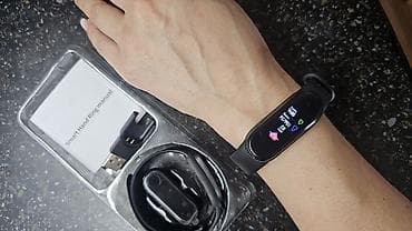 smart plus: Новые в упаковке Смарт часы Фитнес браслет Smart Band М6 Отлично — 1