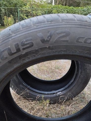 Шины: Шины R 17, Лето, Б/у, Комплект, Легковые, Hankook — 4