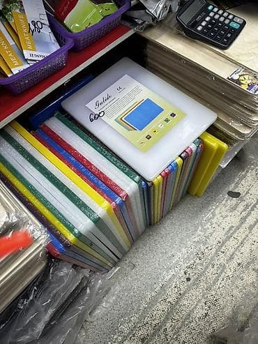 Кафелер, ресторандар үчүн: Профессиональные разделочные доски из плотного пищевого пластика — 5