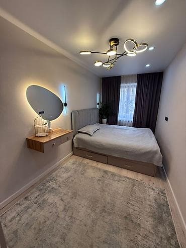 ts group: 3 комнаты, 54 м², Бишкек Парк ТРЦ Индивидуалка, 2 этаж, Евроремонт — 3