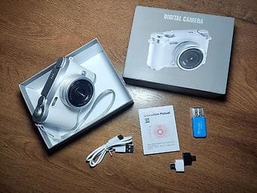 otg: 📸 Винтажная Y2K камера-мыльница (Белая) + Флешка 128 GB (Новая) Продаю — 1