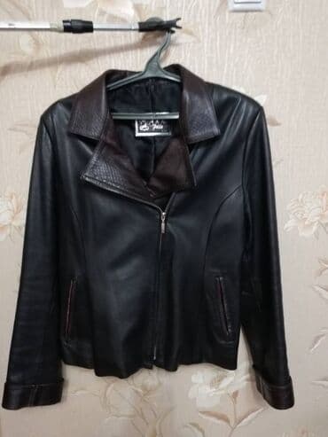 Прокат одежды: Дешево! Эксклюзив! Кожаная женская куртка(деми) 48-50р. Размер XXL — 2