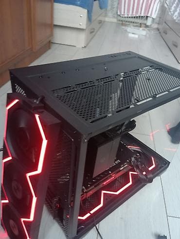 Стол компьютерлери жана комлектөөчүлөр: ПК корпусу, Колдонулган, Micro-ATX, түсү - Кара — 5