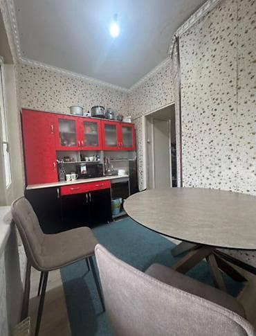 Недвижимость: 1 комната, 35 м², 105 серия, Аламедин-1 мкр 105 серия, 7 этаж, Косметический ремонт — 8