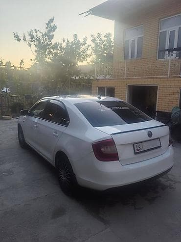 вдоль реки речки: Skoda Rapid: 2016 г., 1.6 л, Автомат, Бензин, Седан — 4